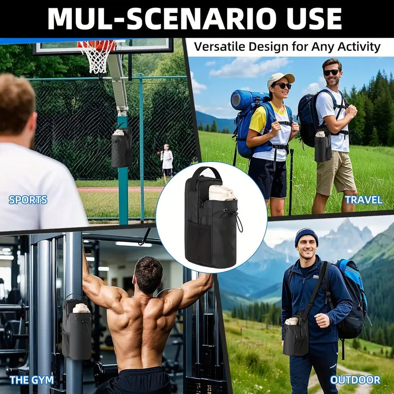 Magnetic Gym & Sports Sling Pouch (Without Bottle)