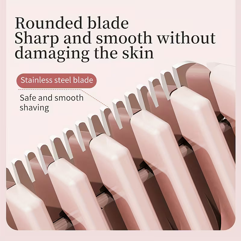 2-in-1 Portable Electric Shaver & Bikini Trimmer for Sensitive Areas