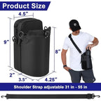 Magnetic Gym & Sports Sling Pouch (Without Bottle)