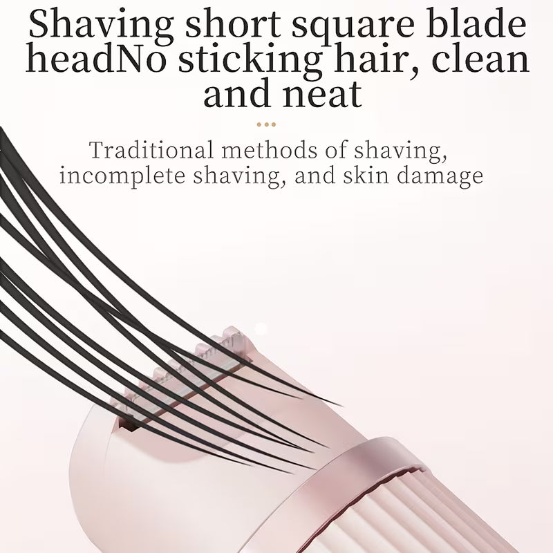 2-in-1 Portable Electric Shaver & Bikini Trimmer for Sensitive Areas