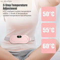 Digital Period Heating Pad & Vibrating Belt | Fast Menstrual Cramp Relief