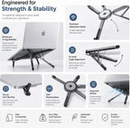 360° Multi-Device Folding Stand – Laptop, Tablet & Phone Holder