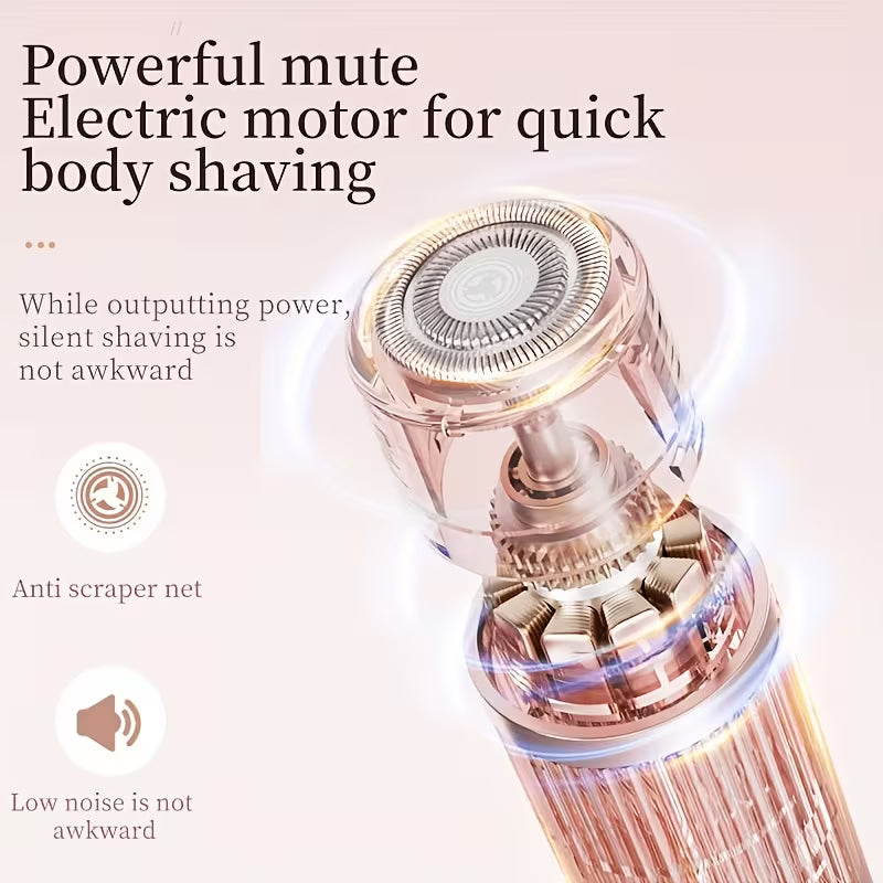 2-in-1 Portable Electric Shaver & Bikini Trimmer for Sensitive Areas