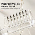 2-in-1 Transparent Essential Oil Applicator & Scalp Massager Comb